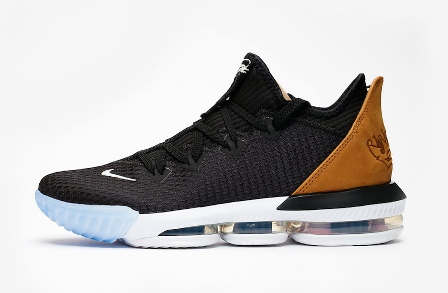 Nike LeBron 16 Low Black Tan CI2668-001 Release Date