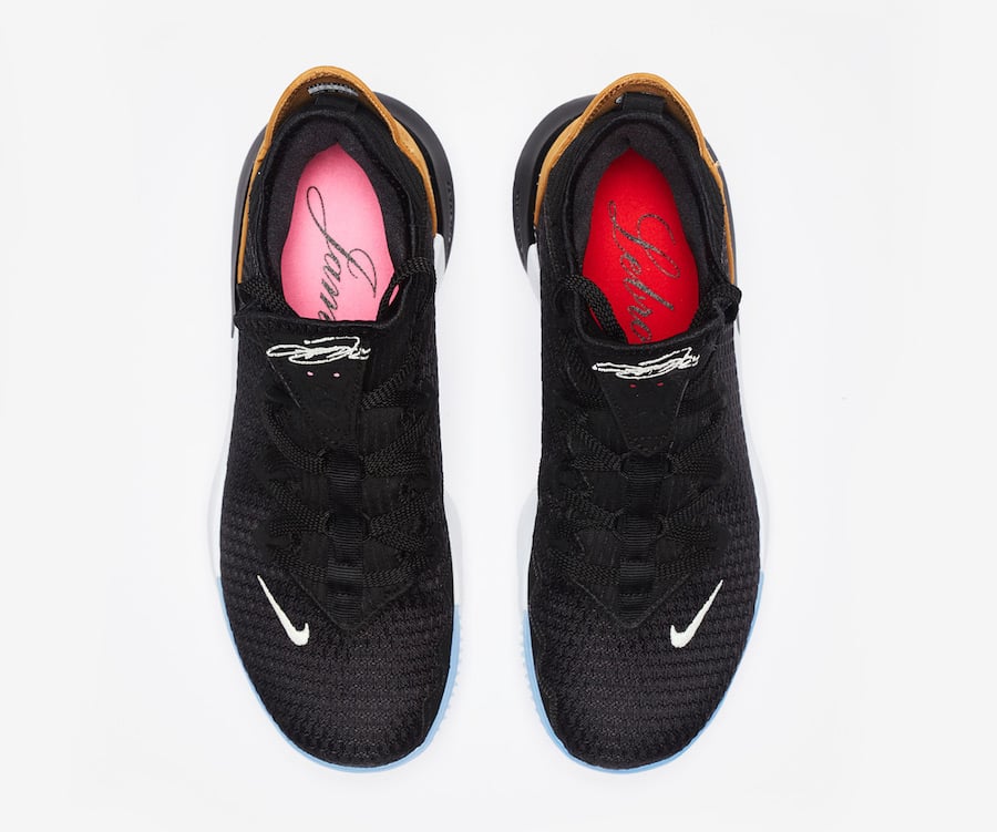 Nike LeBron 16 Low Black Tan CI2668-001 Release Date