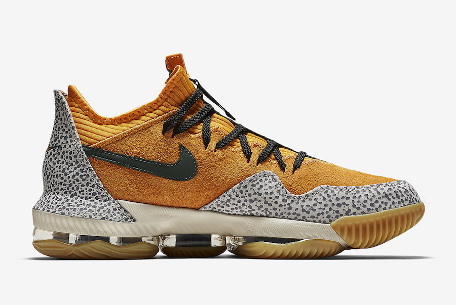 Nike LeBron 16 Low Safari atmos CI3358-800 Release Date