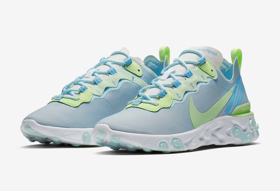 Nike React Element 55 ‘Frosted Spruce’ Releasing Soon