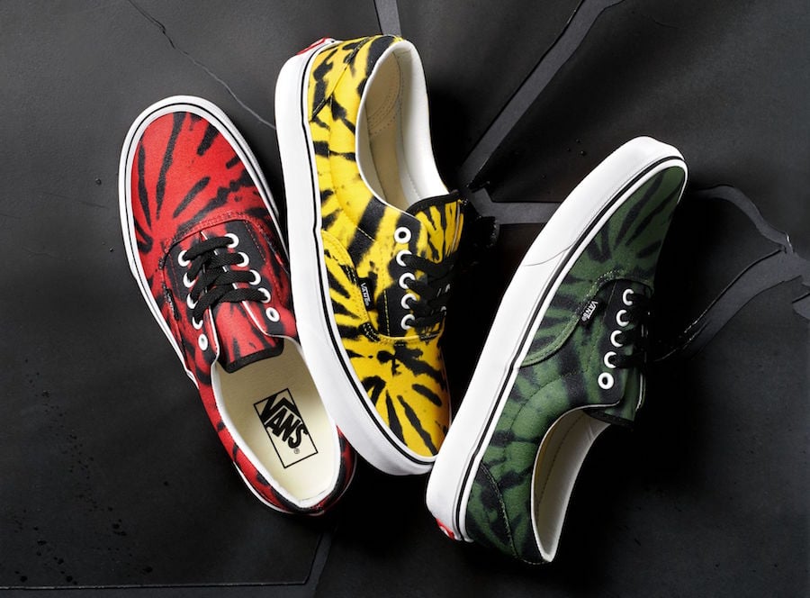 Vans Releases New Tie Dye Pack