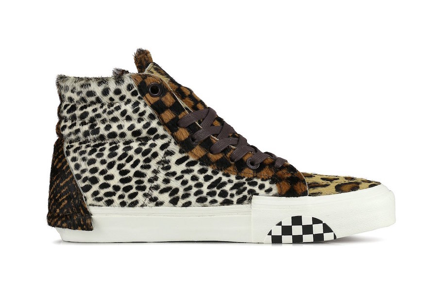 Vans SK8-Hi Cut and Paste Animal Print