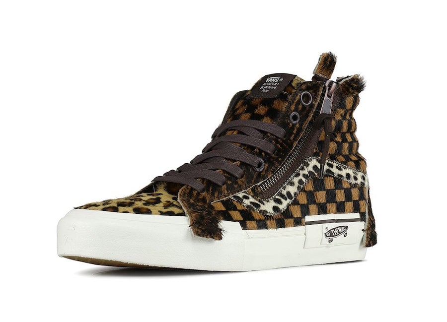 leopard print vans sk8 hi