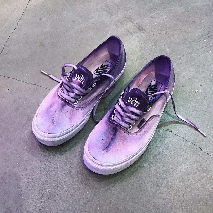 Yeti Out Vans Authentic Release Date 