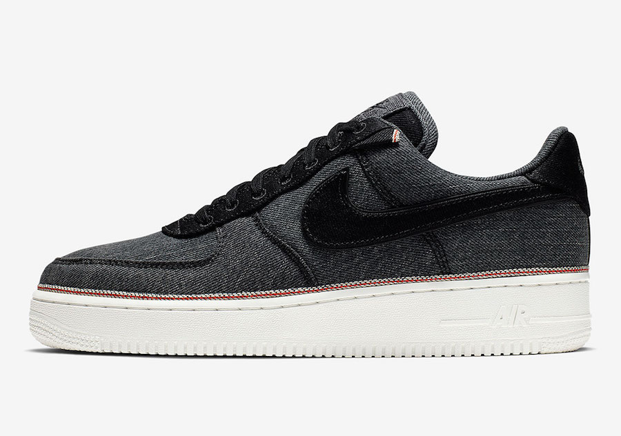 3x1 Nike Air Force 1 Denim 905345-006 Release Date