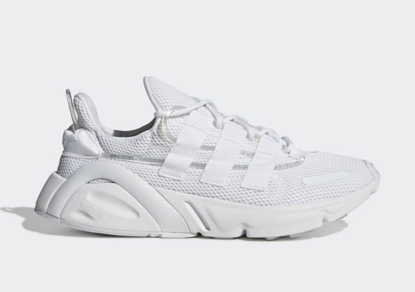 adidas originals lxcon adiprene trainers in triple white