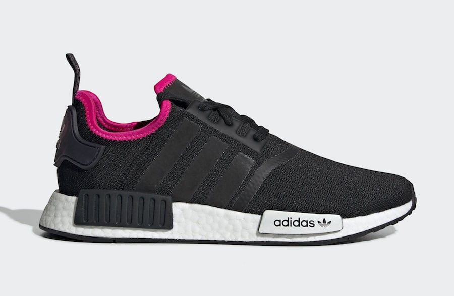 black and pink nmds