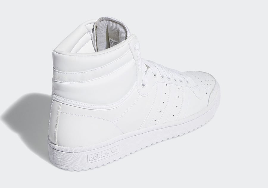 adidas Top Ten Hi White S84596 Release Date