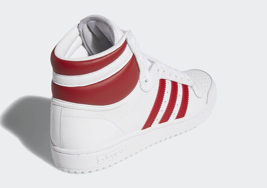 adidas Top Ten Hi White Red EF2359 Release Date