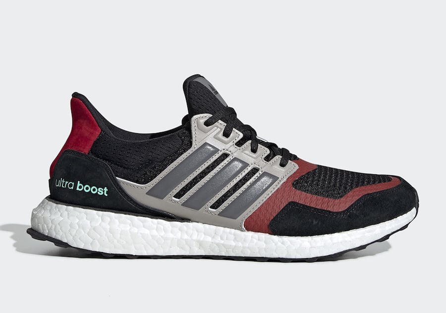 adidas Ultra Boost S&L in Black, Grey and Red