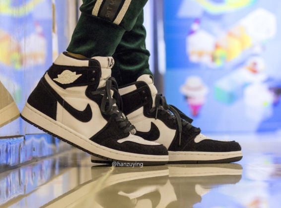 black and white jordan 1 panda
