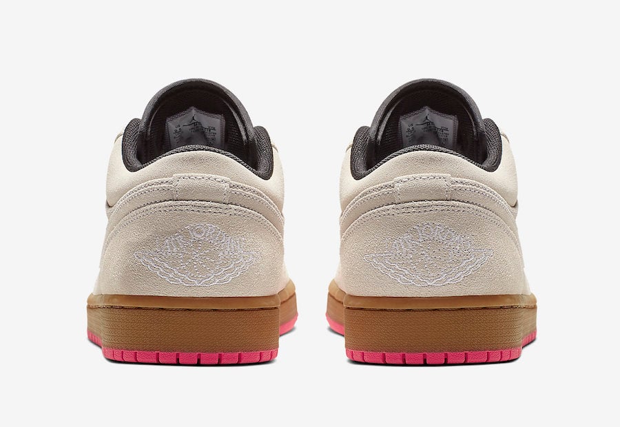 Air Jordan 1 Low Beige Pink 553558-119 Release Date