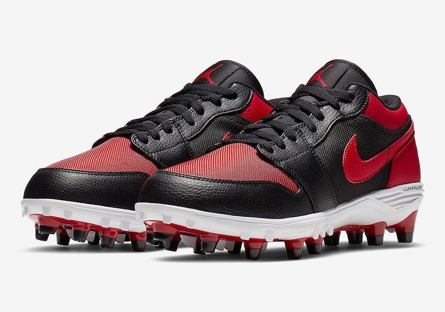 Air Jordan 1 Low Football Cleats Banned
