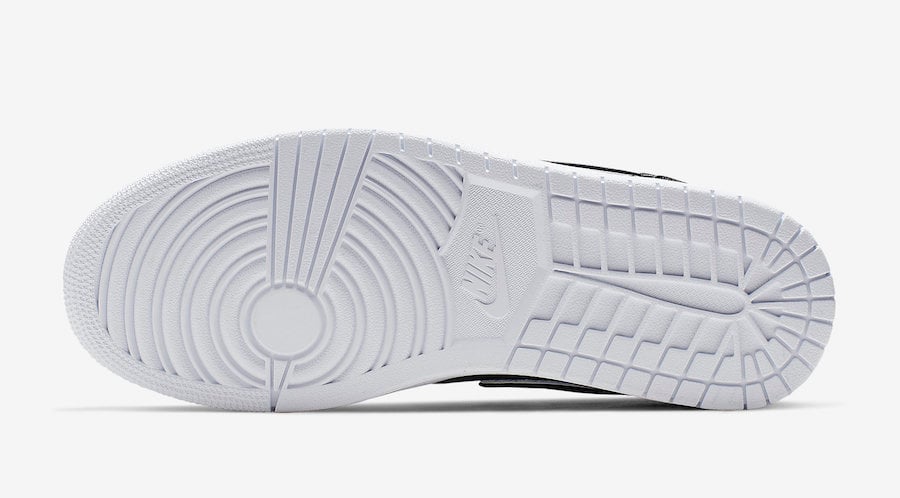 Air Jordan 1 Mid Black White 852542-016 Release Date