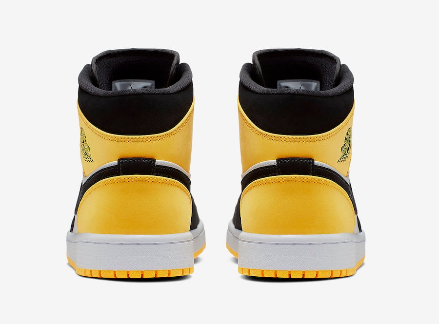 Air Jordan 1 Mid Yellow Toe 852542-071 Release Date Info