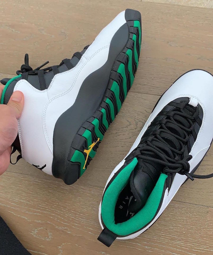 Air Jordan 10 Seattle 310805-137 2019 Release Date Info