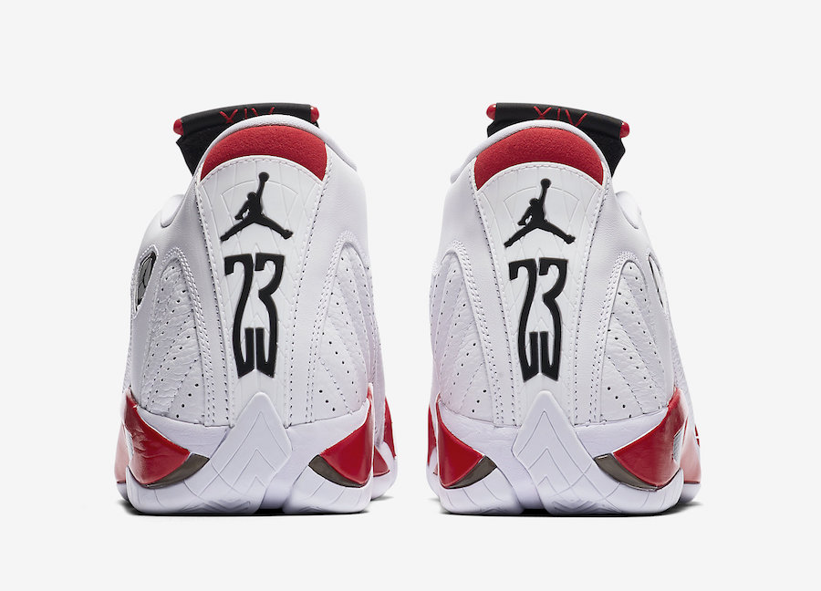 Air Jordan 14 Candy Cane White Varsity Red 487471-100 Release Date Price