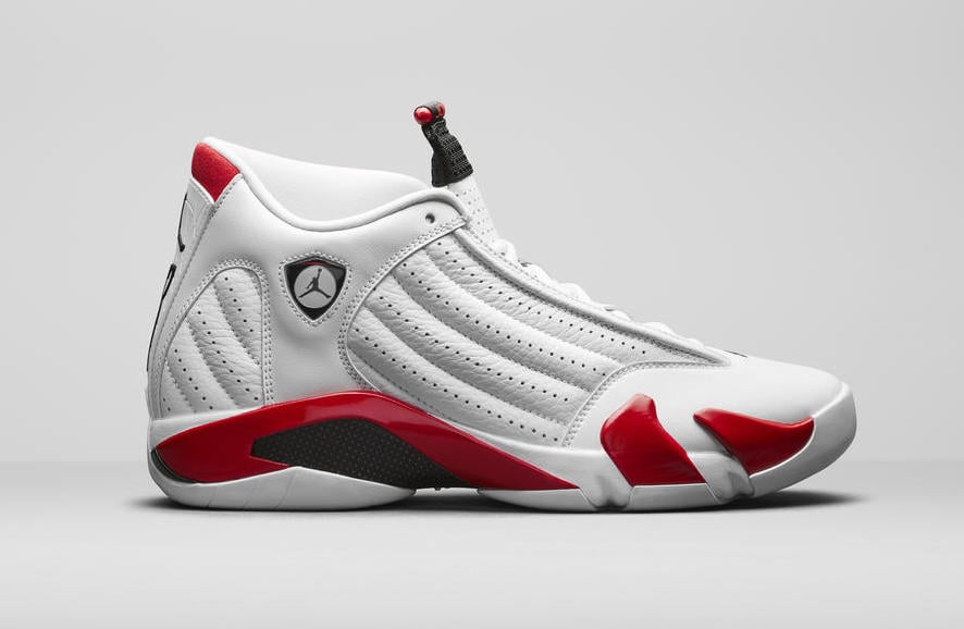 Air Jordan 14 White Red 487471-100 Release Date