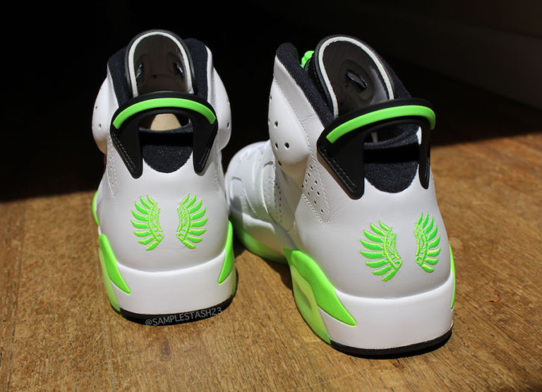Air Jordan 6 Oregon Ducks Women's PE White Green | SneakerFiles