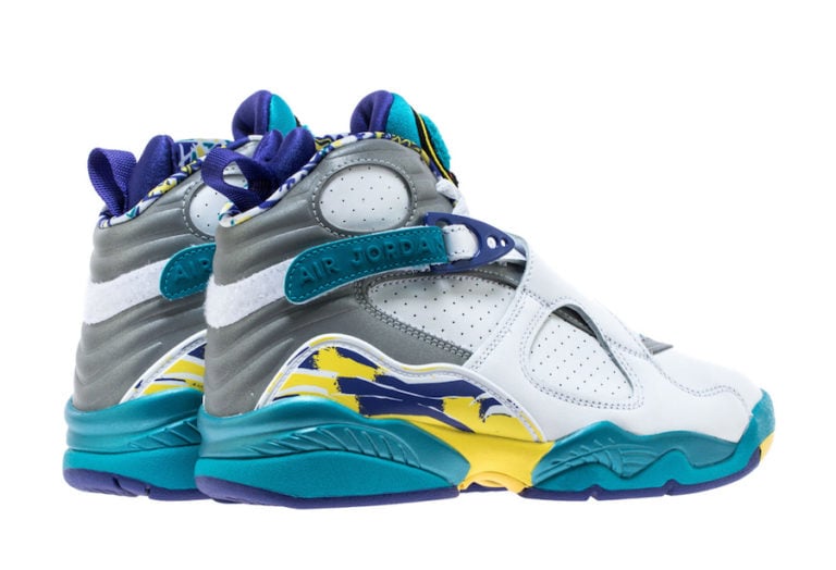 aqua 8s white