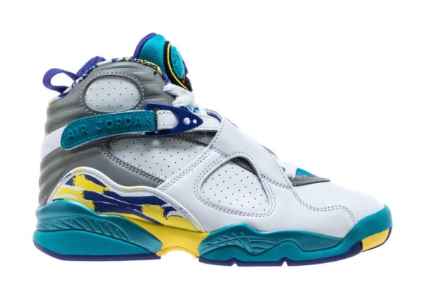 aqua 8s white