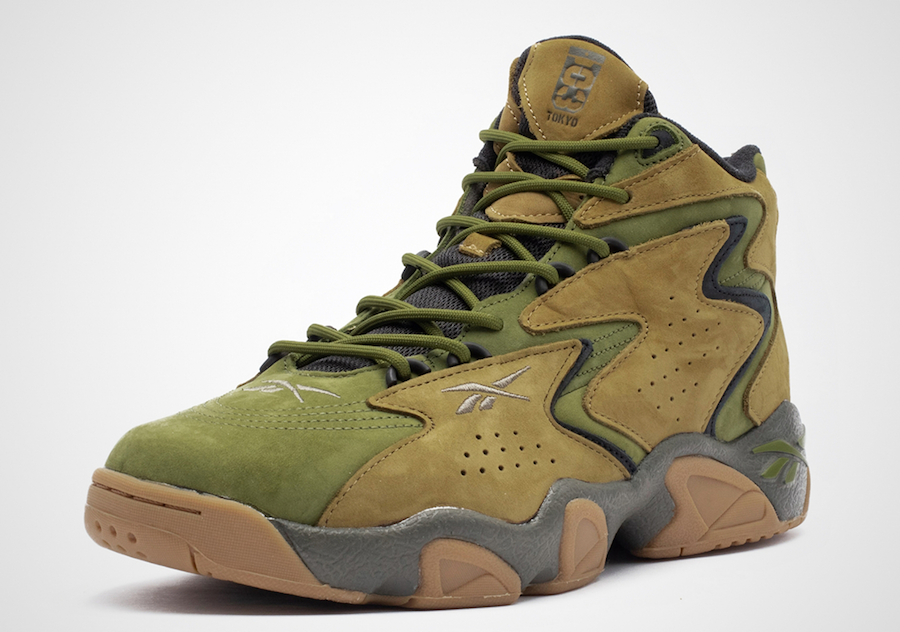 atmos Reebok Mobius Green Khaki DV8496 Release Date