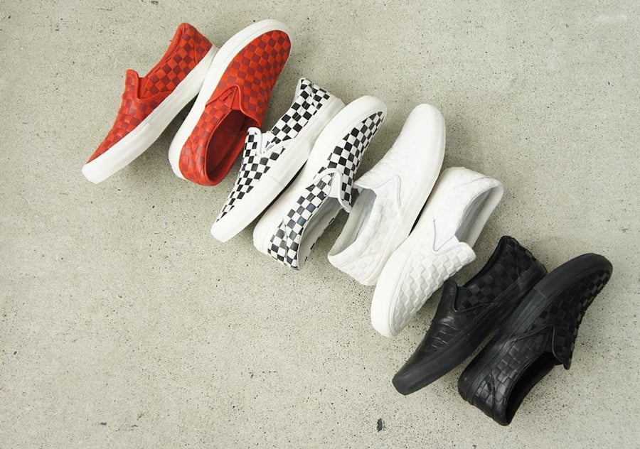 Engineered Garments x Vans Slip-On Collection