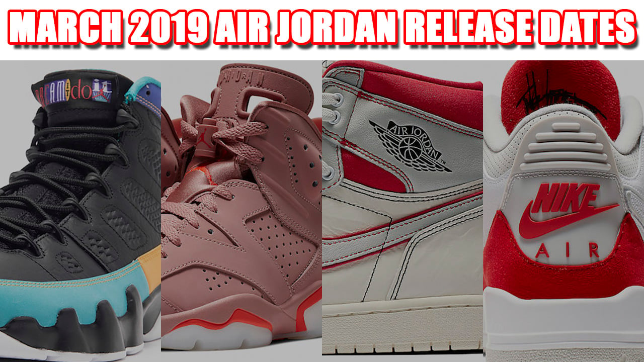 jordan release dates