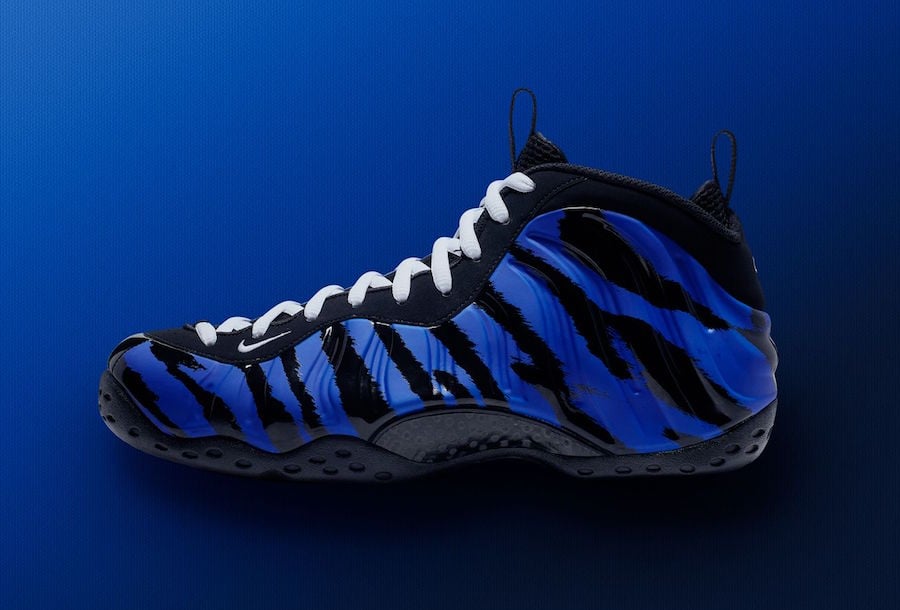 Blue Nike Air Foamposite One Alternate Galaxy Sneakers