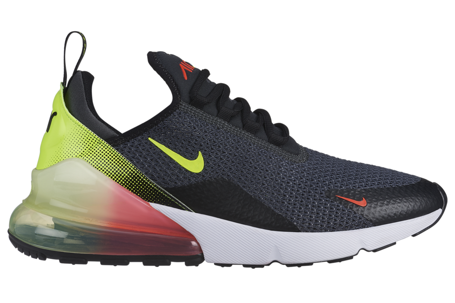 Nike Air Max 270 Anthracite Volt Black Bright Crimson AQ9164-005 Release Date