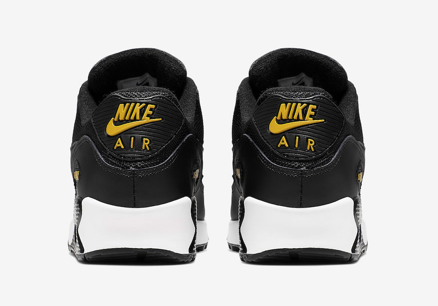 Nike Air Max 90 Black Yellow AJ1285-022 Release Date