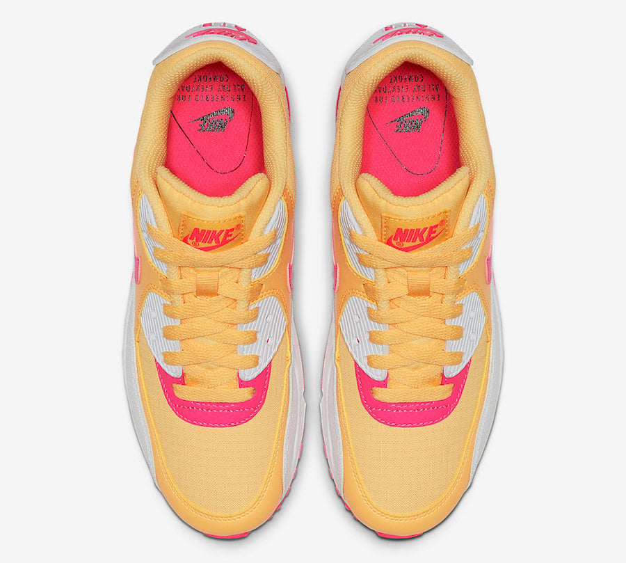 Nike Air Max 90 Topaz Gold Laser Fuchsia 325213-702 Release Date ...