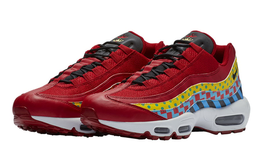 This Nike Air Max 95 Features Crowns, Horse Shoe and Different Patterns