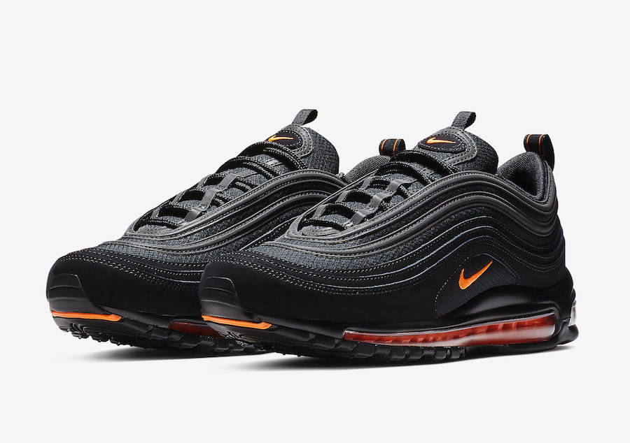 air max 97 in grey black and crimson