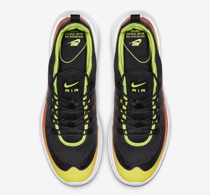 Nike Air Max Axis Premium Black Volt Total Orange AA2148-006 Release ...