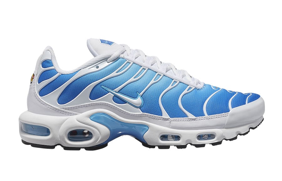 nike air max plus white and blue