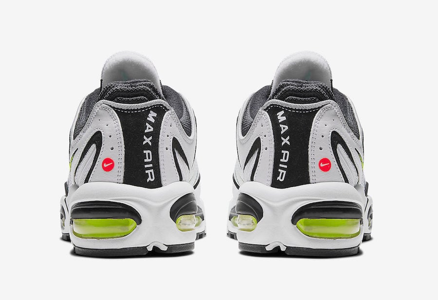 Nike Air Max Tailwind 4 White Volt Black AQ2567-100 Release Date