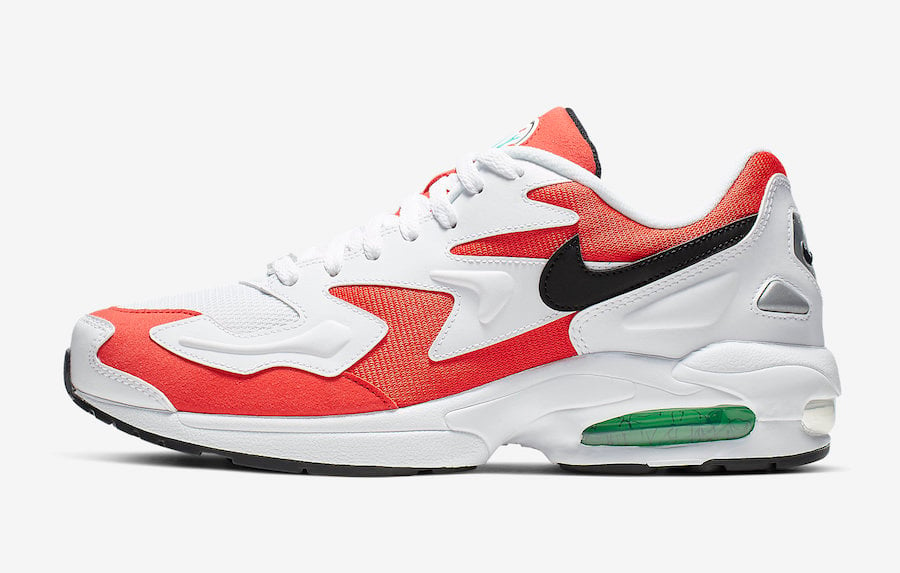 Nike Air Max2 Light Habanero Red AO1741-101 Release Date