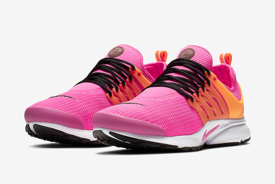 Nike Air Presto in Laser Fuchsia and Orange Available Now