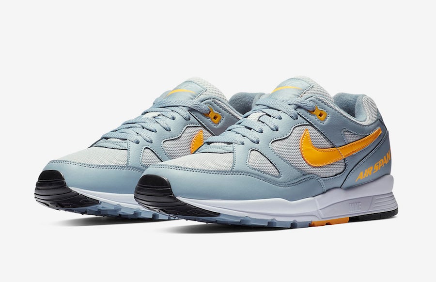 Nike Air Span 2 in Grey and Yellow