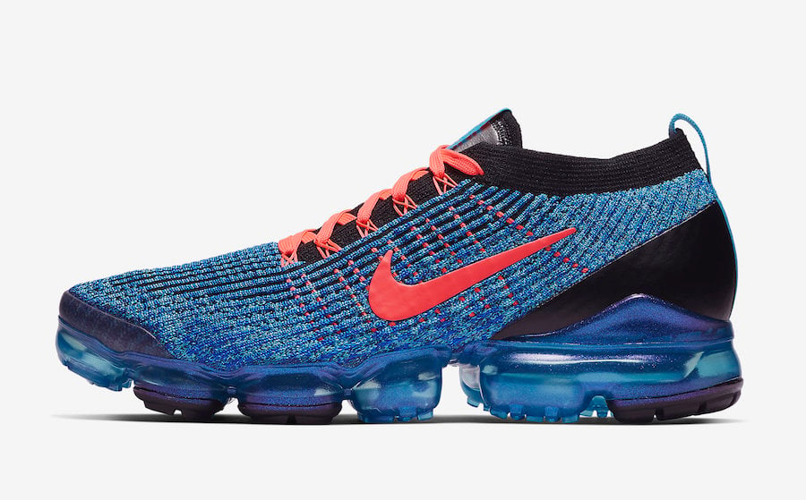 Nike Air VaporMax 3.0 Blue Fury Flash Crimson AJ6900-401 Release Date