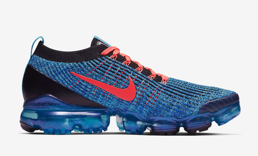 Nike Air VaporMax 3.0 Blue Fury Flash Crimson AJ6900-401 Release Date