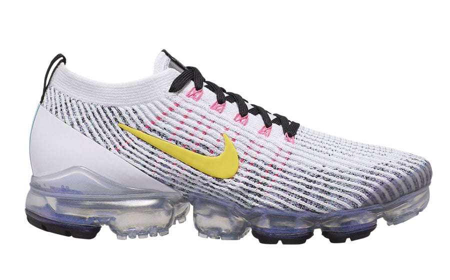 nike vapormax pink and yellow