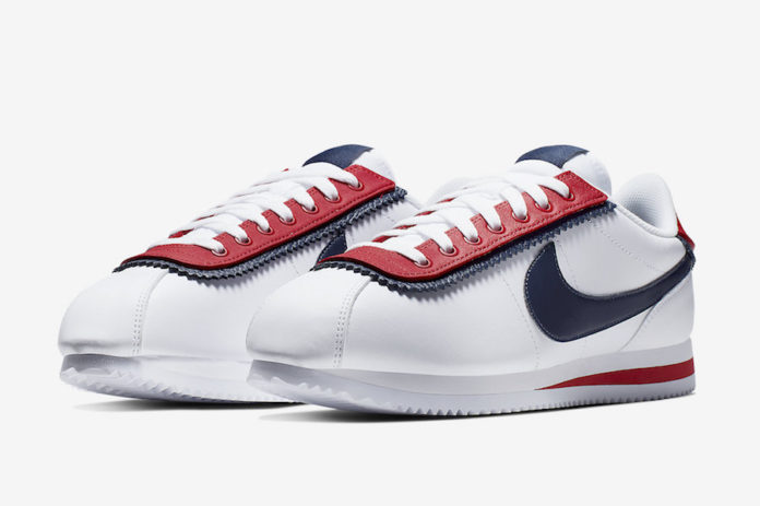 nike cortez basic se red