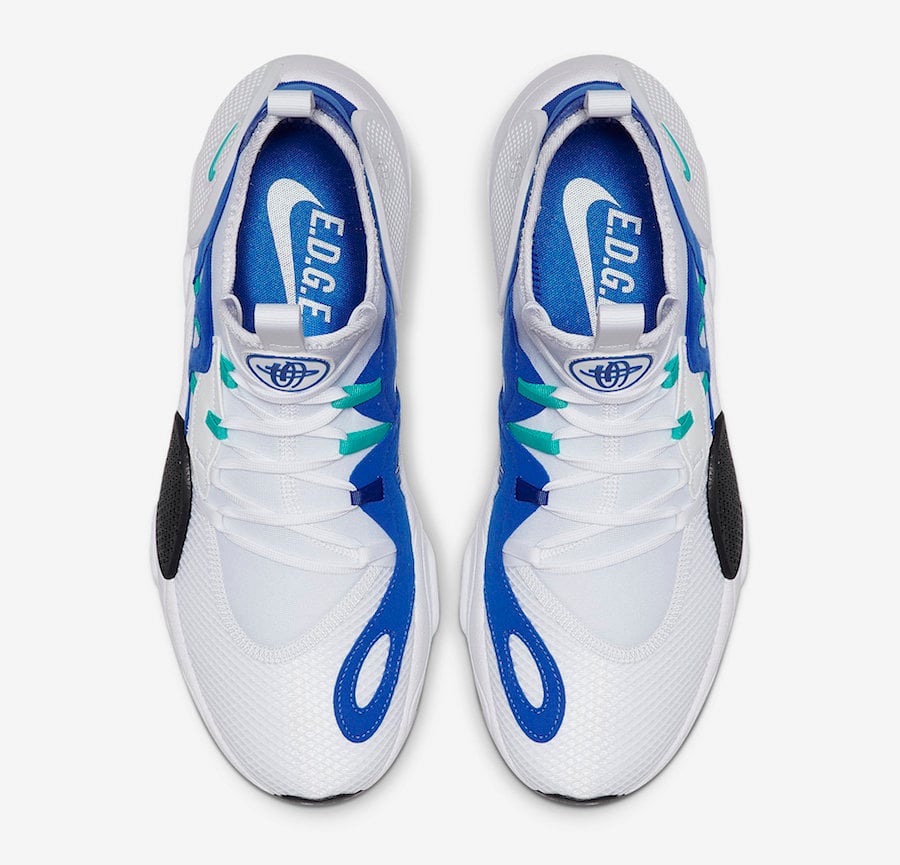 Nike Air Huarache EDGE TXT White Hyper Jade Game Royal AO1697-102 Release Date