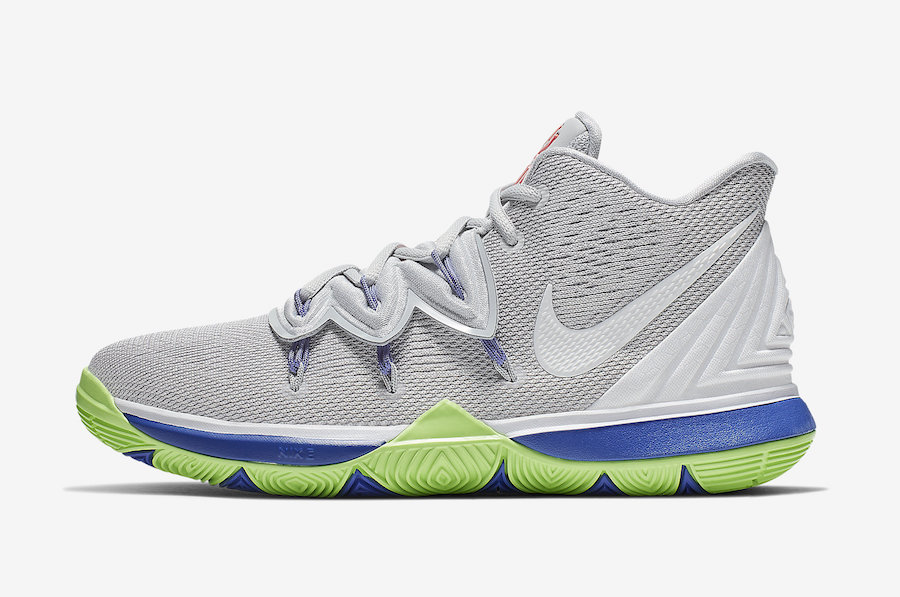 Nike Kyrie 5 Wolf Grey Lime Blast AQ2456-099 Release Date