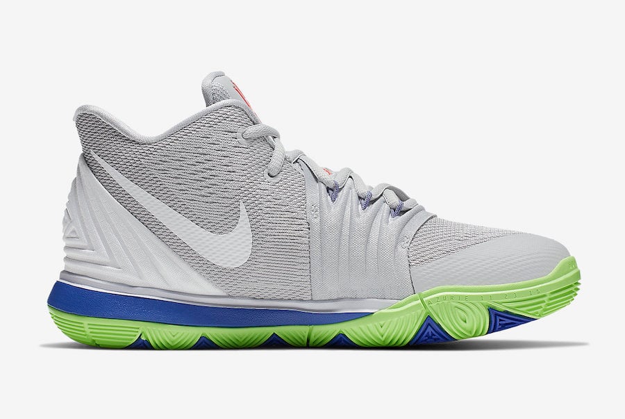 Nike Kyrie 5 Wolf Grey Lime Blast AQ2456-099 Release Date