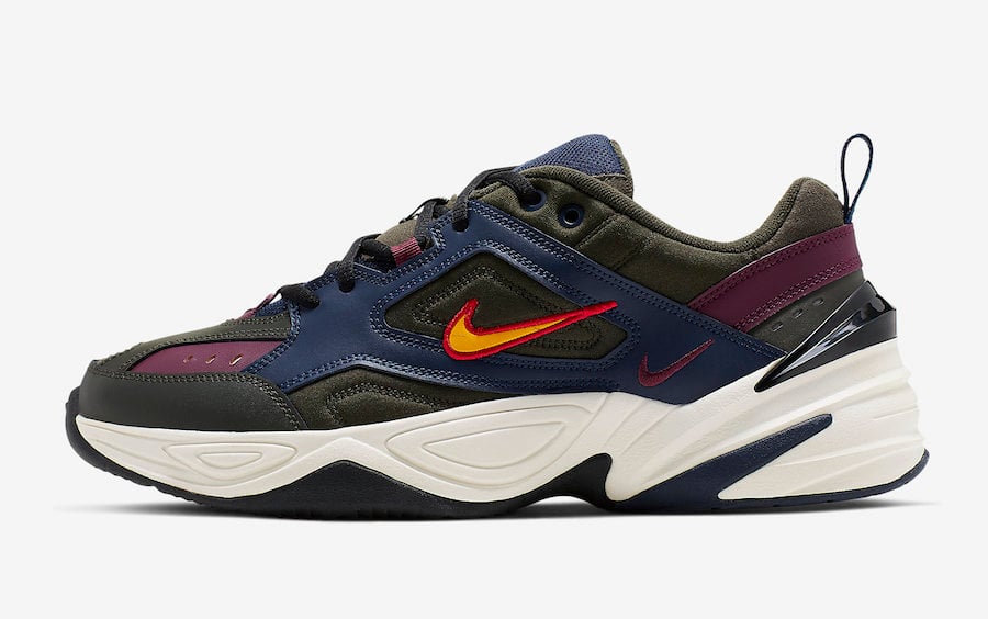 Nike M2K Tekno Midnight Navy Bordeaux AV4789-401 Release Date