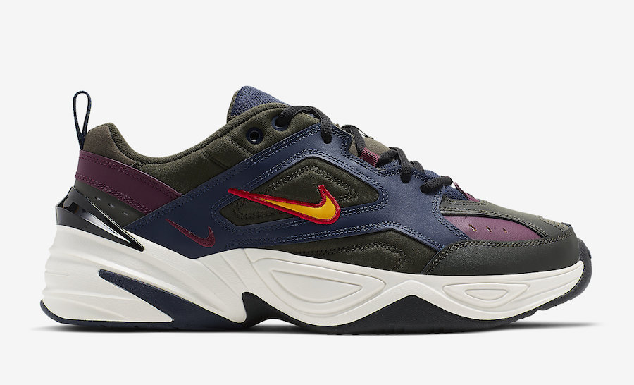 Nike M2K Tekno Midnight Navy Bordeaux AV4789-401 Release Date
