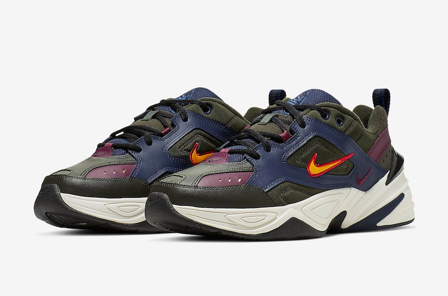 Nike M2K Tekno Midnight Navy Bordeaux AV4789-401 Release Date | SneakerFiles